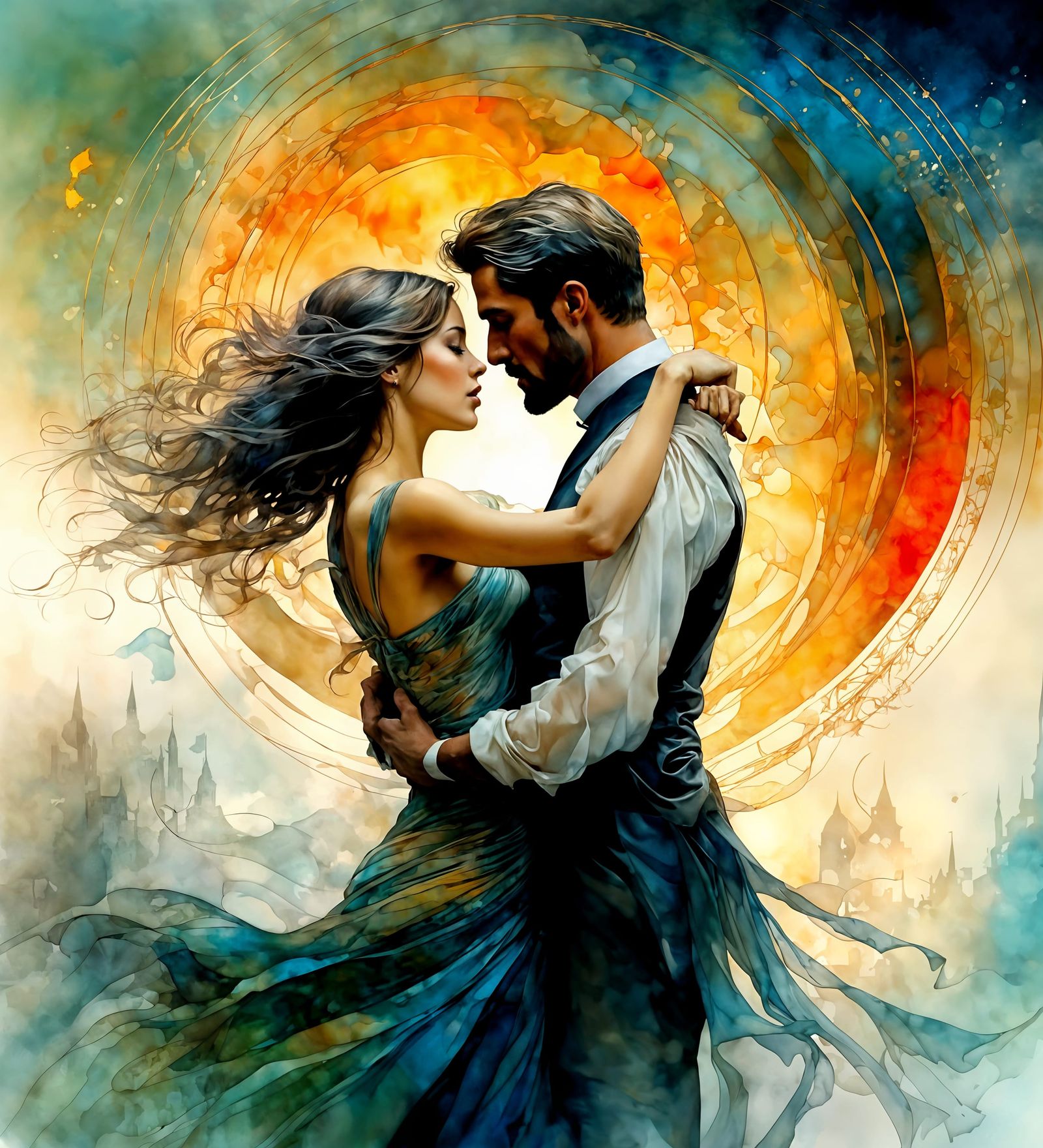 Dance me to the end of love - Tensor SDXL - NI Lora