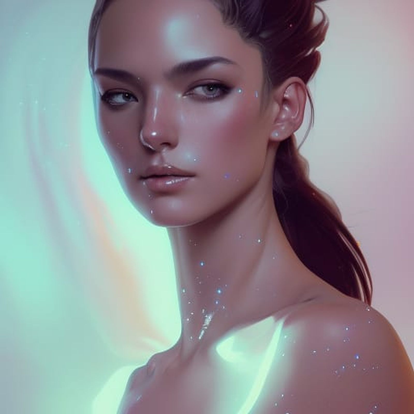 Silvervale Vshojo Head And Shoulders Portrait 8k Resolution Concept Art Portrait By Greg 