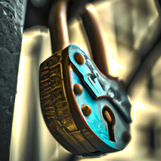 LOCKED LOCKED LOCKED LOCKET melting in the eye AI Generated Artwork