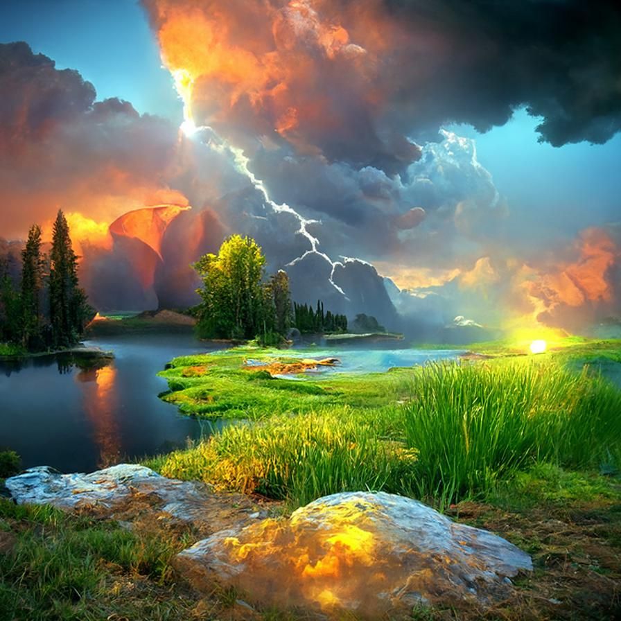 Landscape, new painter Tests