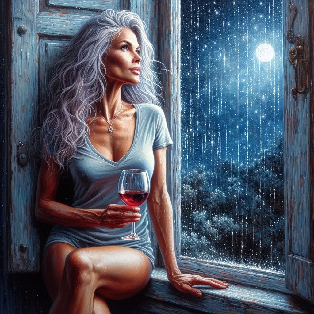 Enjoying a rare moment