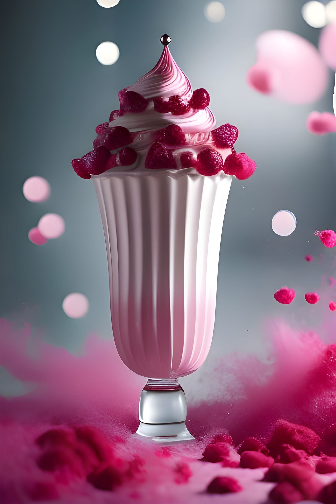 Decadent Chocolate Milkshake HD Wallpaper by Laxmonaut