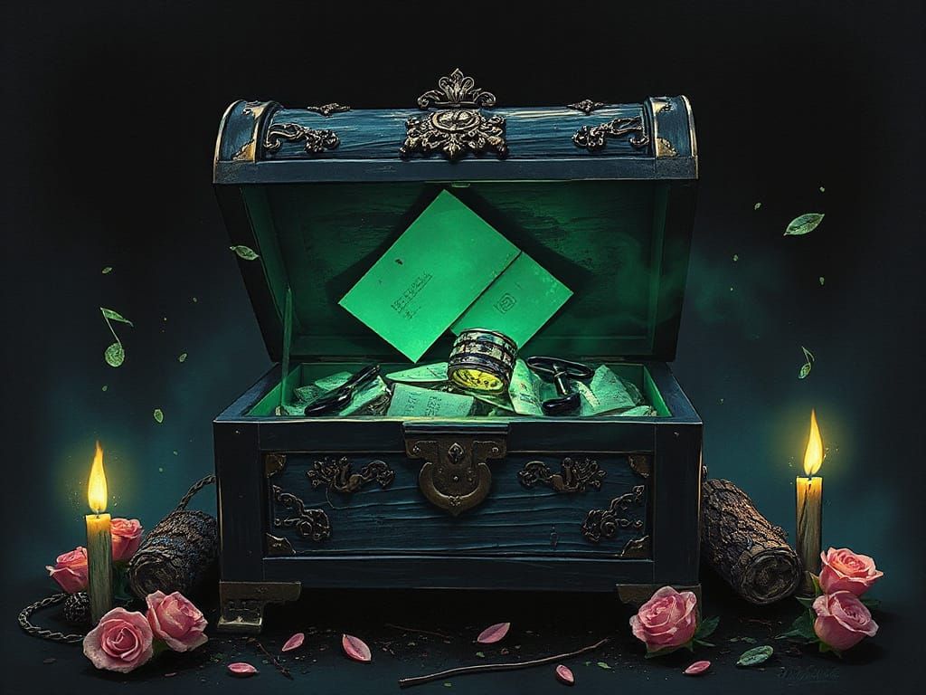 8 likes "Treasure Chest"  by @Delsy Selena