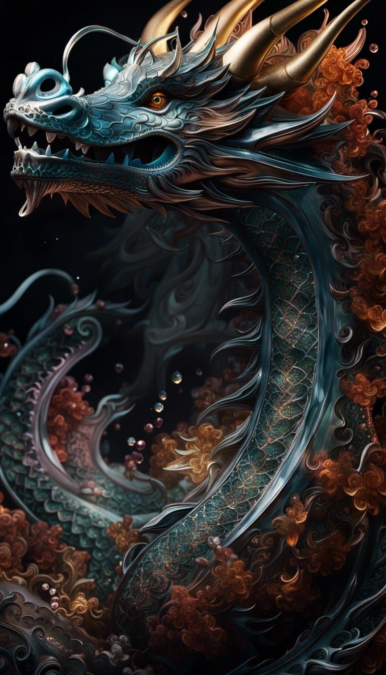 Dragon of the Underworld - AI Generated Artwork - NightCafe Creator