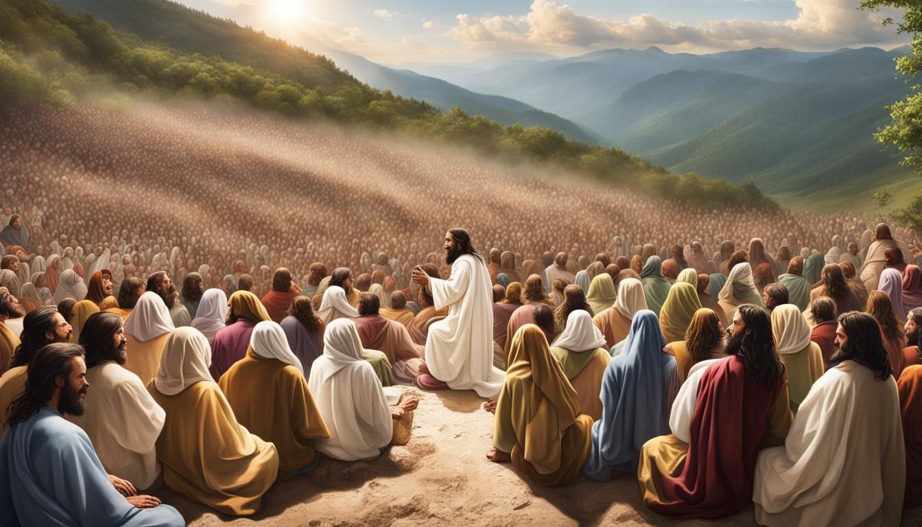 Jesus is empowering crowd.  by @loodupyydja