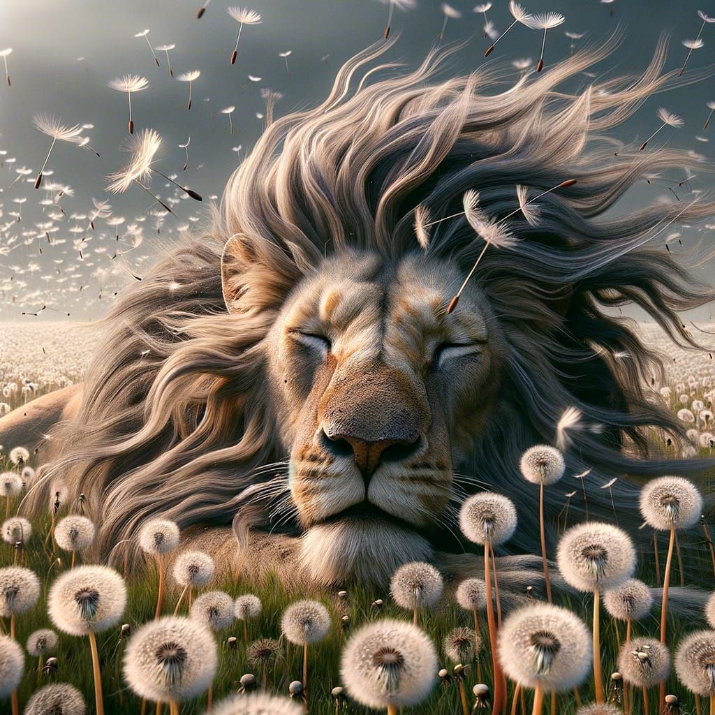 Ultra detailed ultra realistic  UHD ultra high definition  32k resolution  featuring  male lion head ...  by @undefined