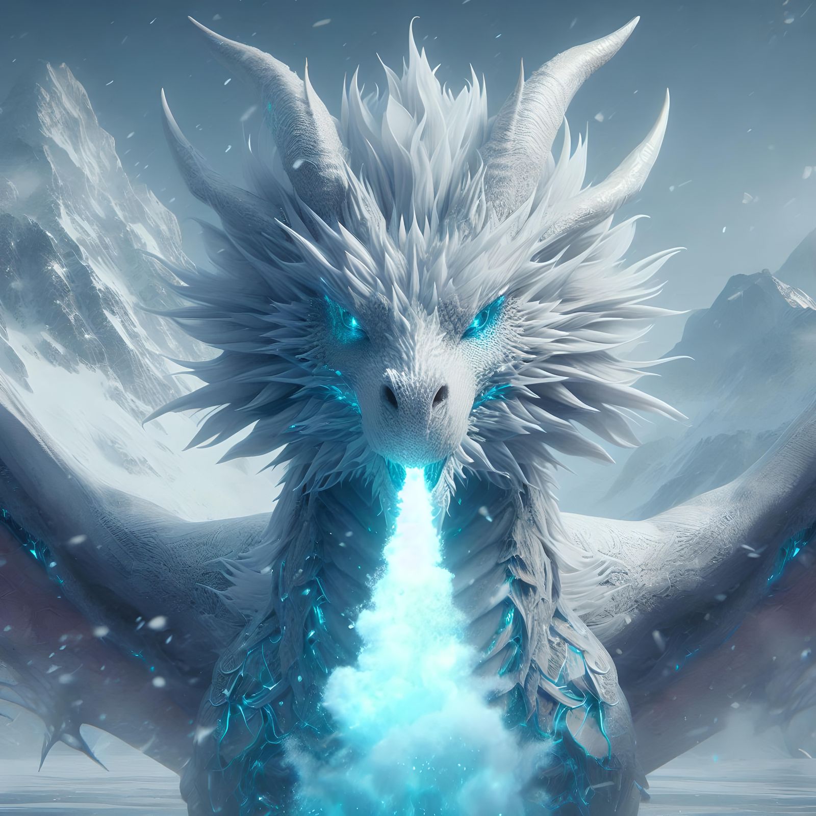 Ancient White Dragon