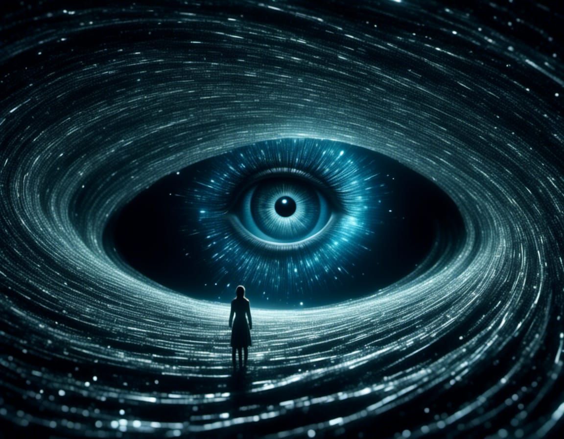 Wormhole Eye: 3D Concept Art