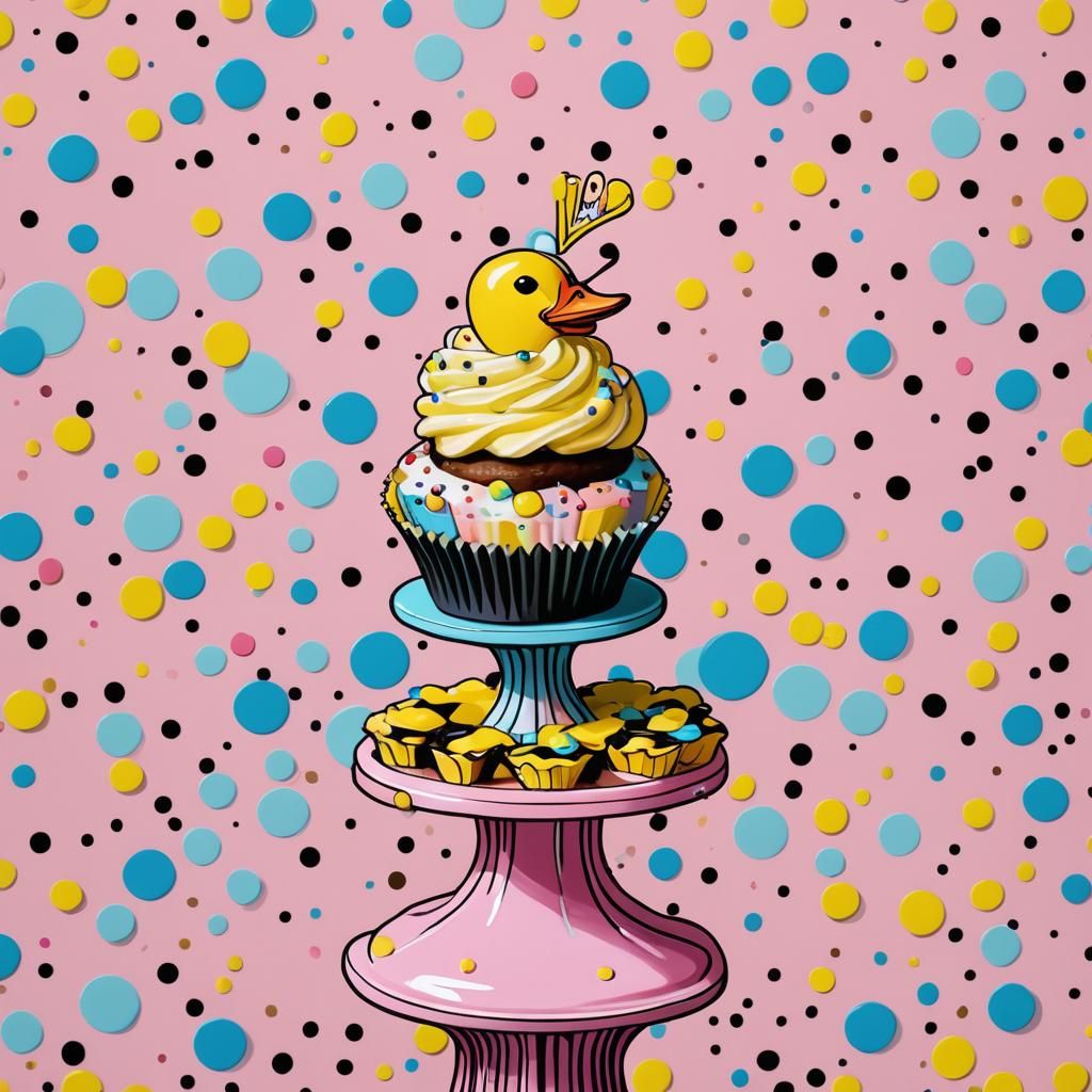 Cupcake duck