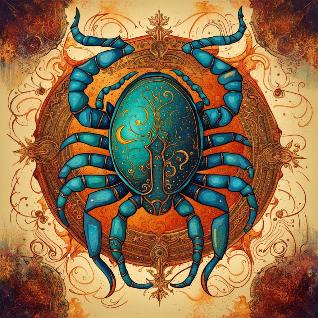 Zodiac Scorpio - AI Generated Artwork - NightCafe Creator