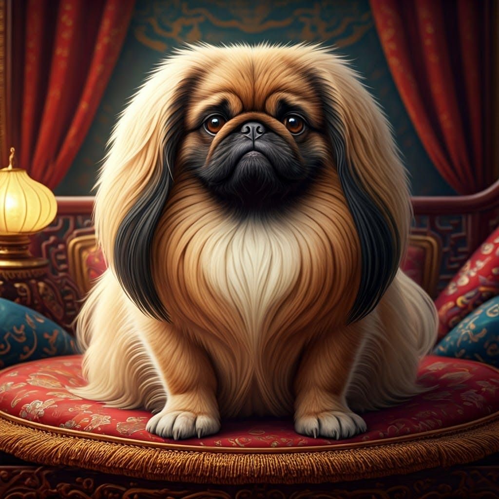 Pekingese   by @Umz