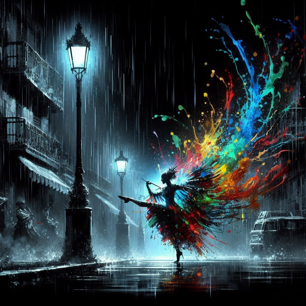 Samba Dancing in the rain