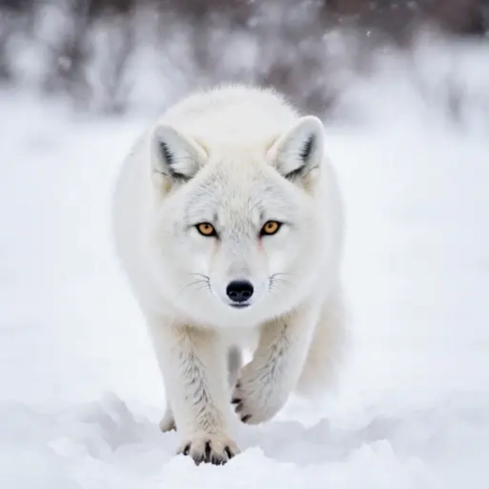 A polar fox