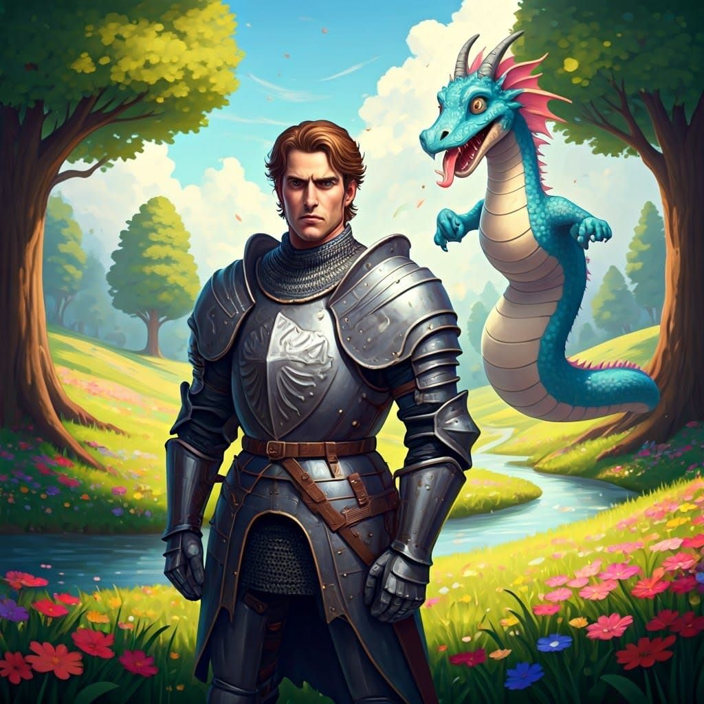 Knight and Dragon