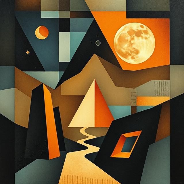 TRANQUIL ASCENSION OF THE  HARVEST MOON.