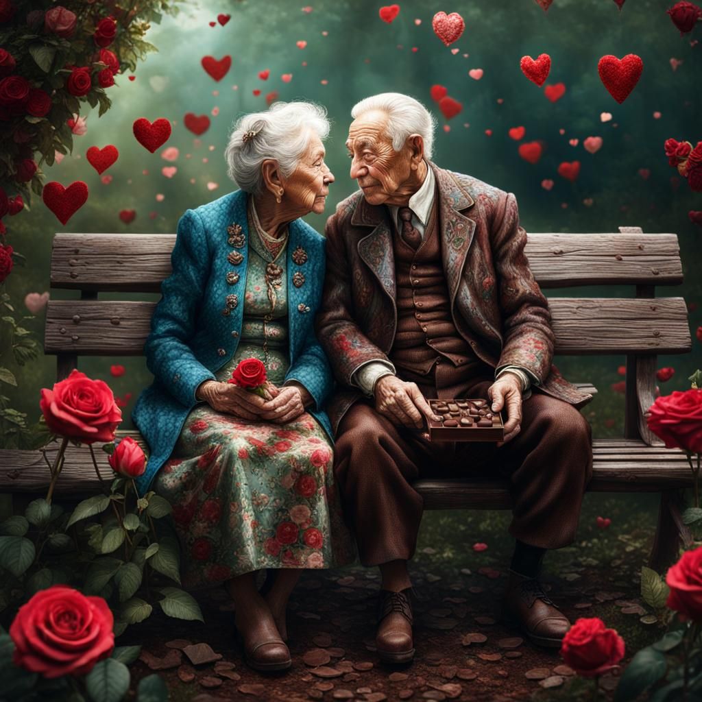 Roses and Chocolate  by @David Gotet