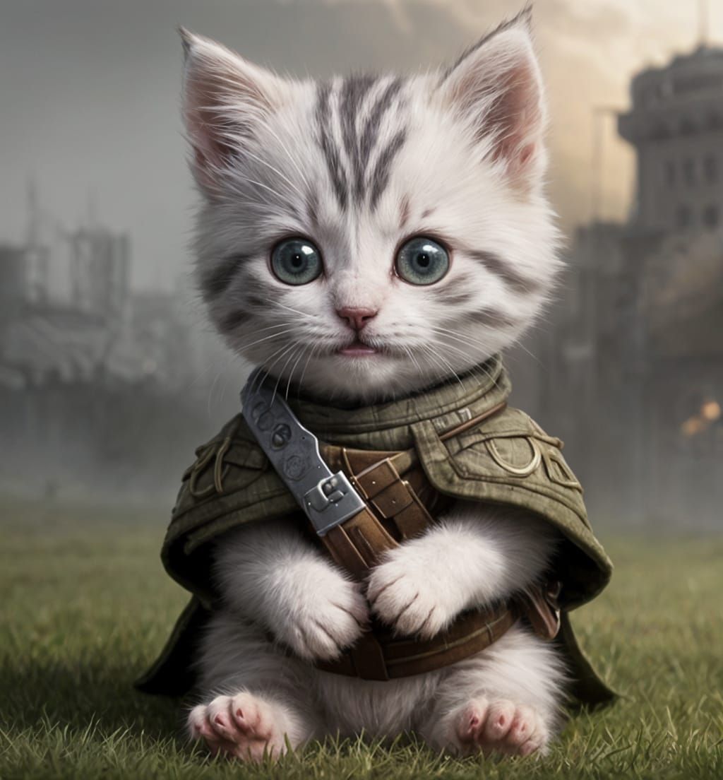 Kitten Soldier