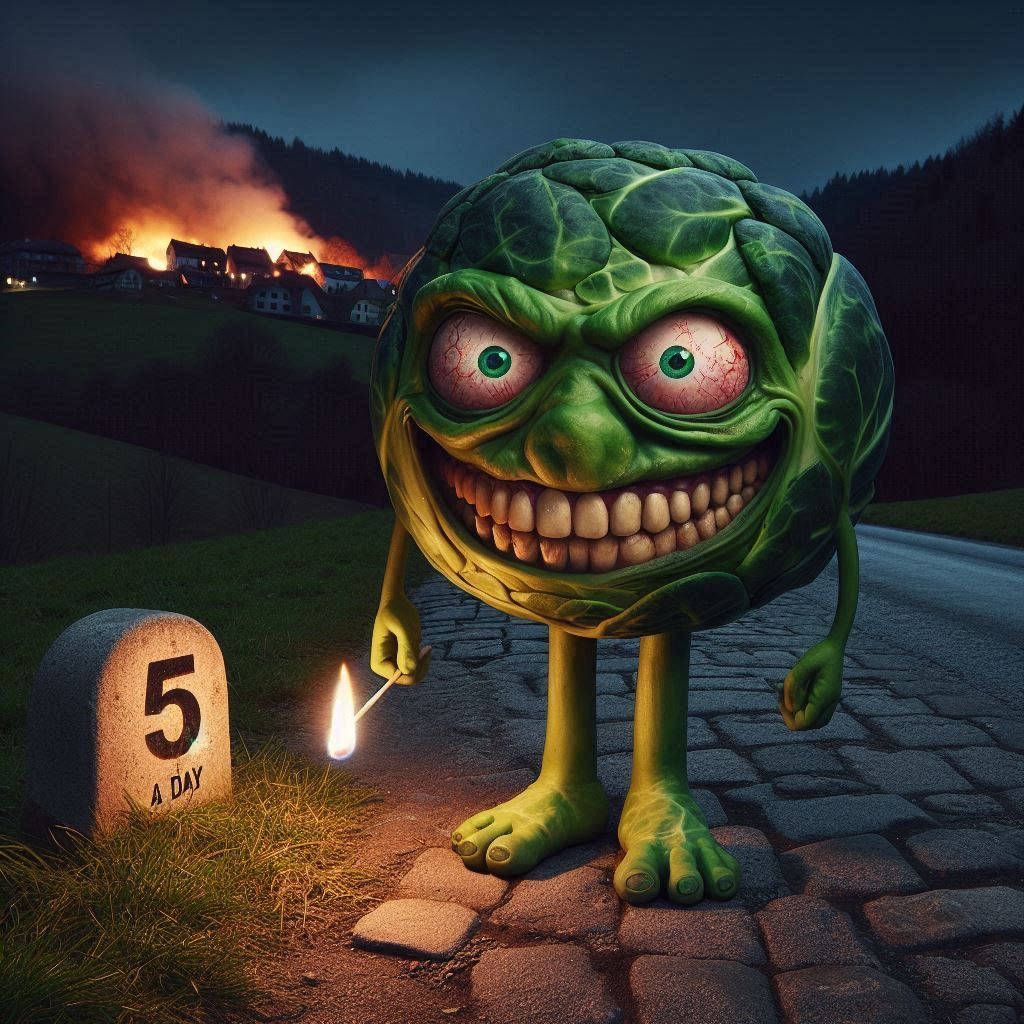 BrussHell Sprouts - Supposedly They Taste Best Roasted