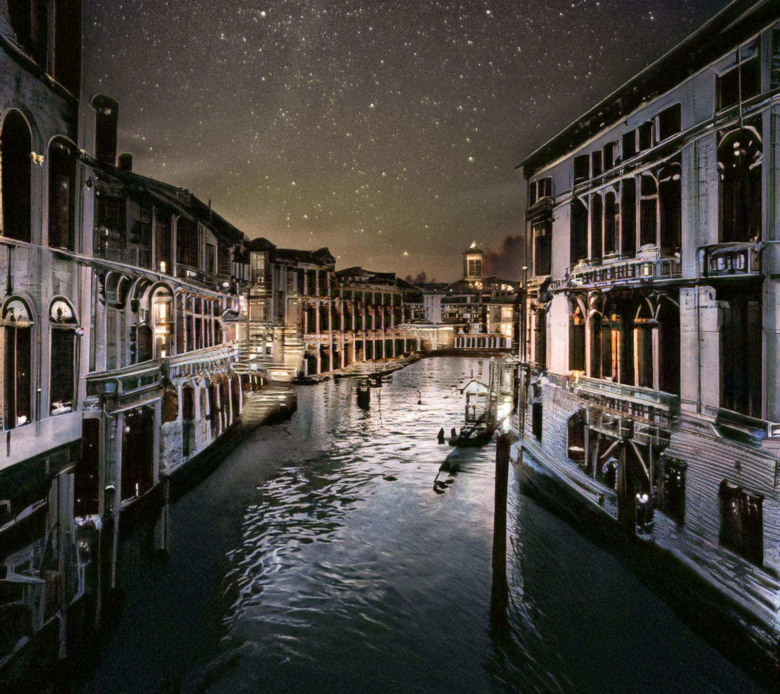 Venise, la nuit...