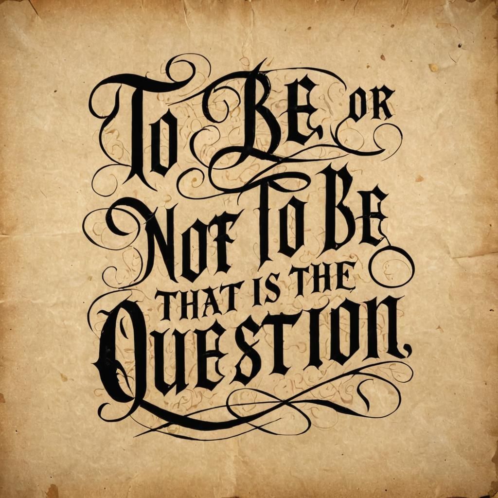 To Be...  by @Superbear