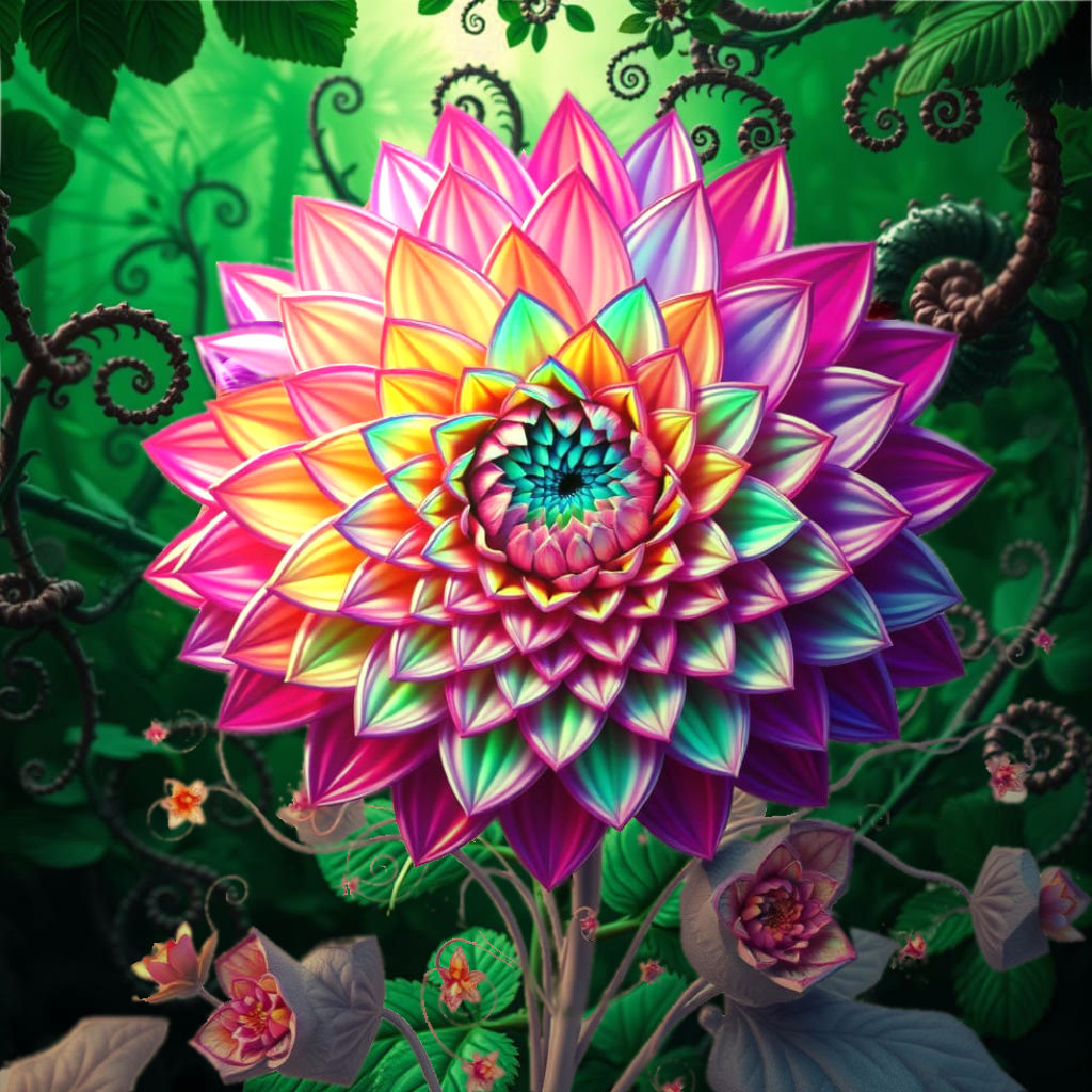 Chrysanthemum (montage)