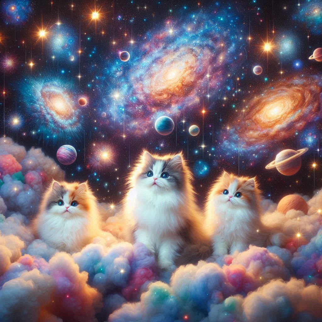stars and cats