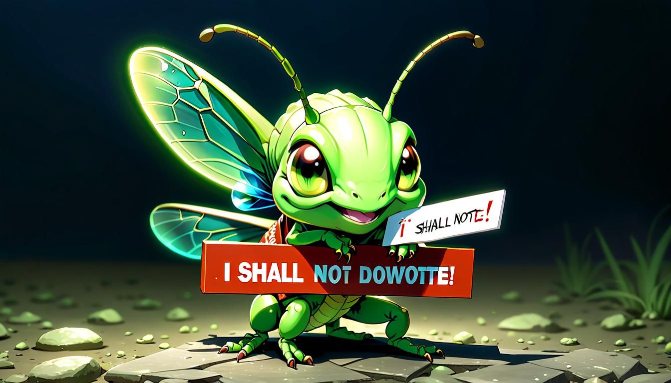 I shall not downvote!