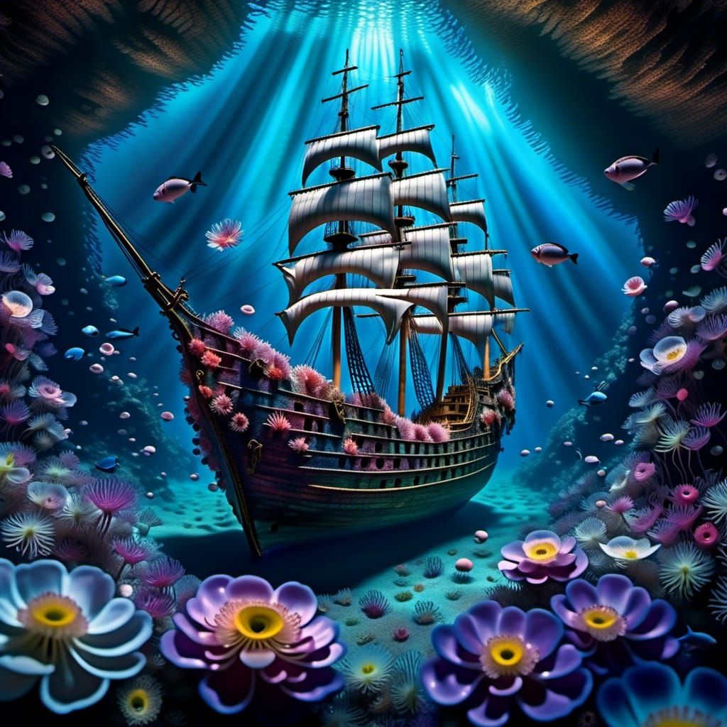 Beautiful Fantasy Ship