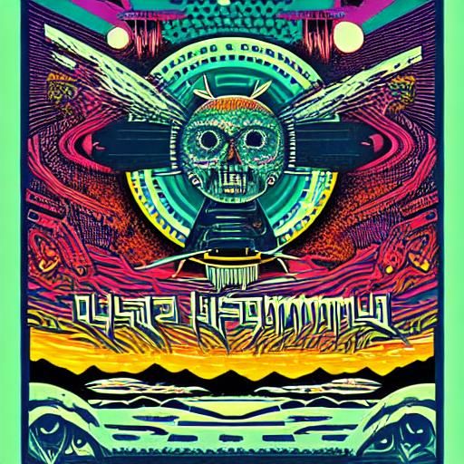 gig poster art - AI Generated Artwork - NightCafe Creator