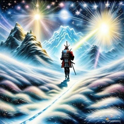 Antarctic Lights call Samurai
