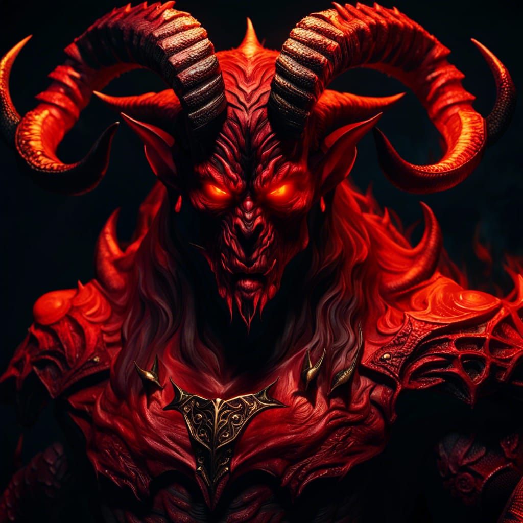 Demon from hell - AI Generated Artwork - NightCafe Creator