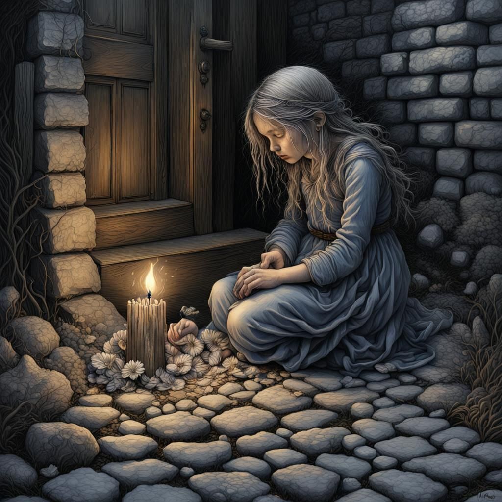 The Little Match Girl | Hans Christian Andersen  by @Annwenn