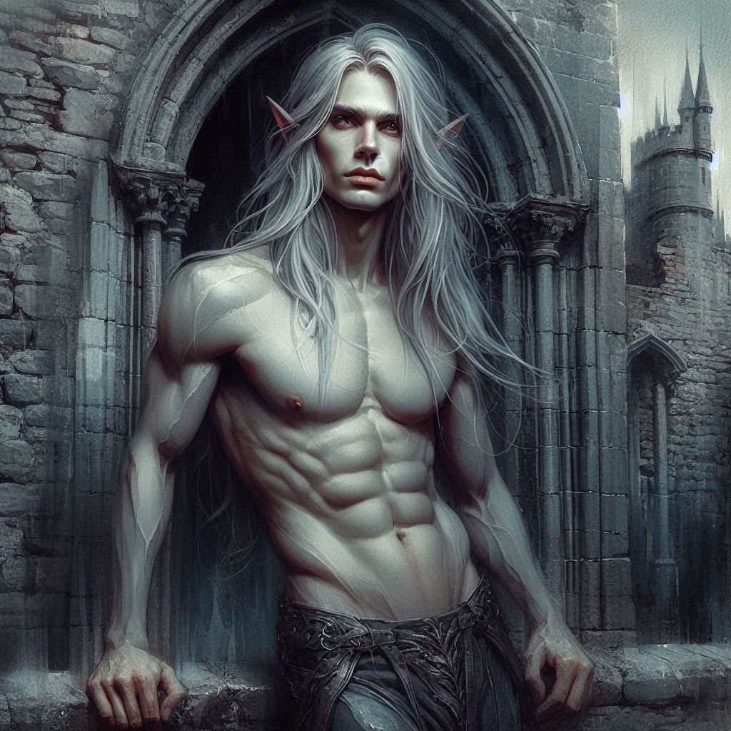 Elven Lord and His Castle