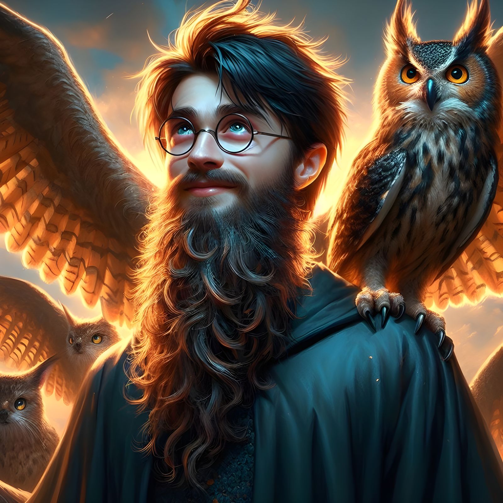 Hairy Potter - AI Generated Artwork - NightCafe Creator