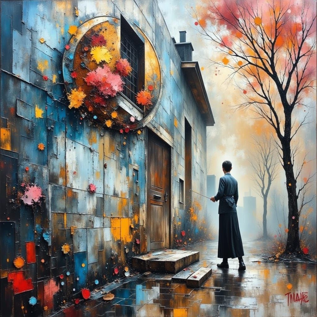 (Life's What You Make It ) <lora:Flux Hyperreal:1.0> <lora:EtherealVisionsFlux:1.0> <lora:DreamweaverFlux:1.0> <lora:Missing Persons:1.0> 