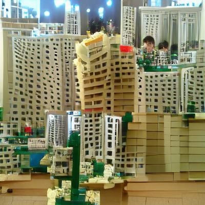 high-rise development in a big city