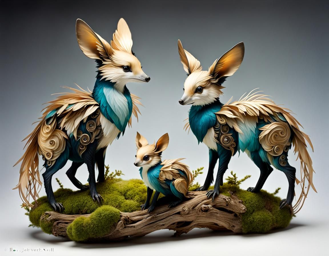 A cute family