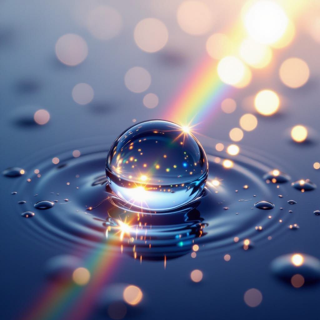 A single drop of rain is all it takes  by @redchat