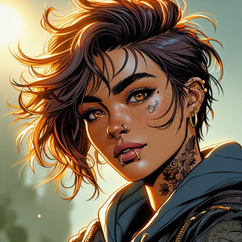 Comic Modern Portrait