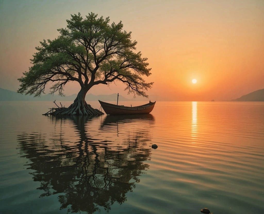 Sunrise in the River