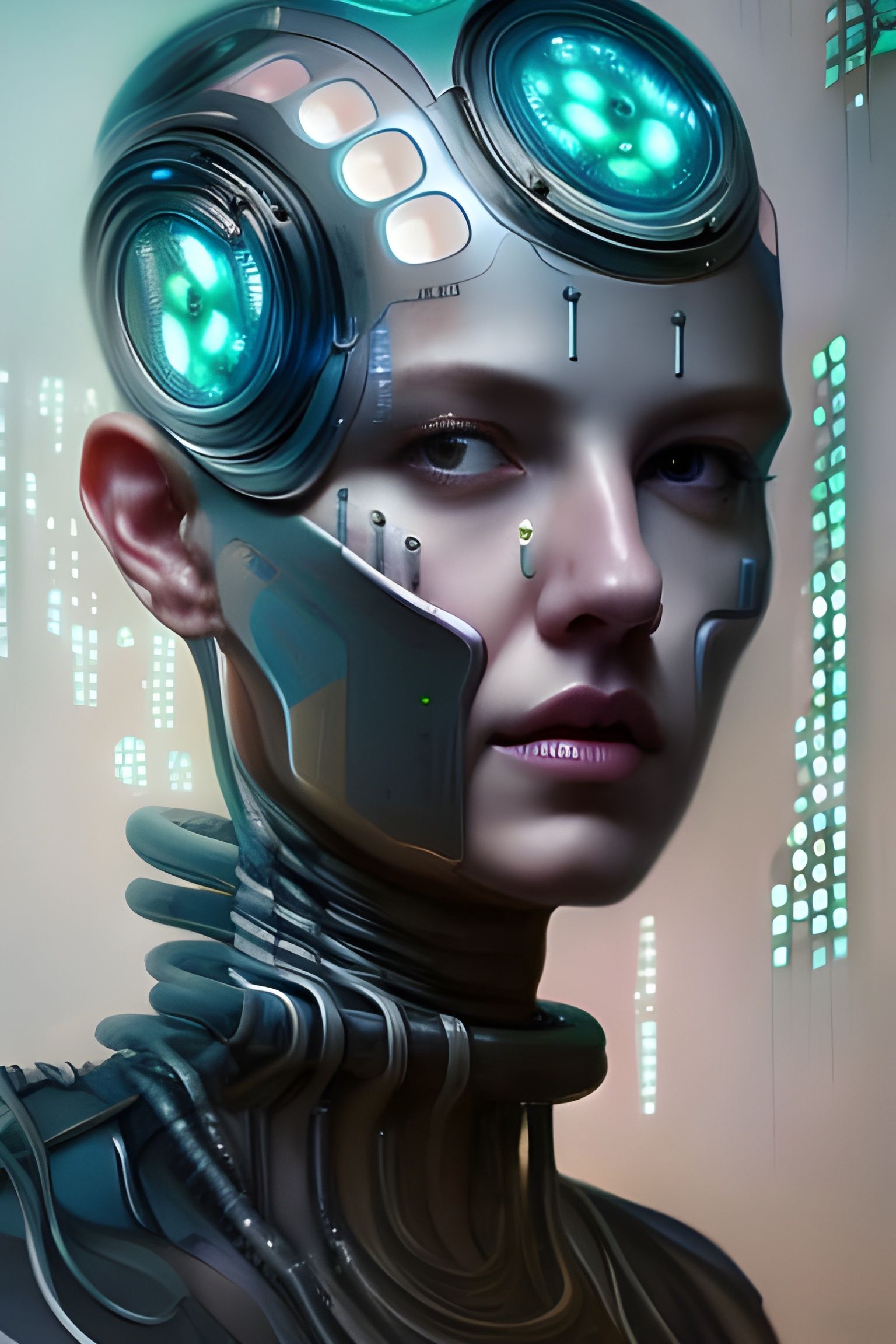 Borg queen  by @SHCanard