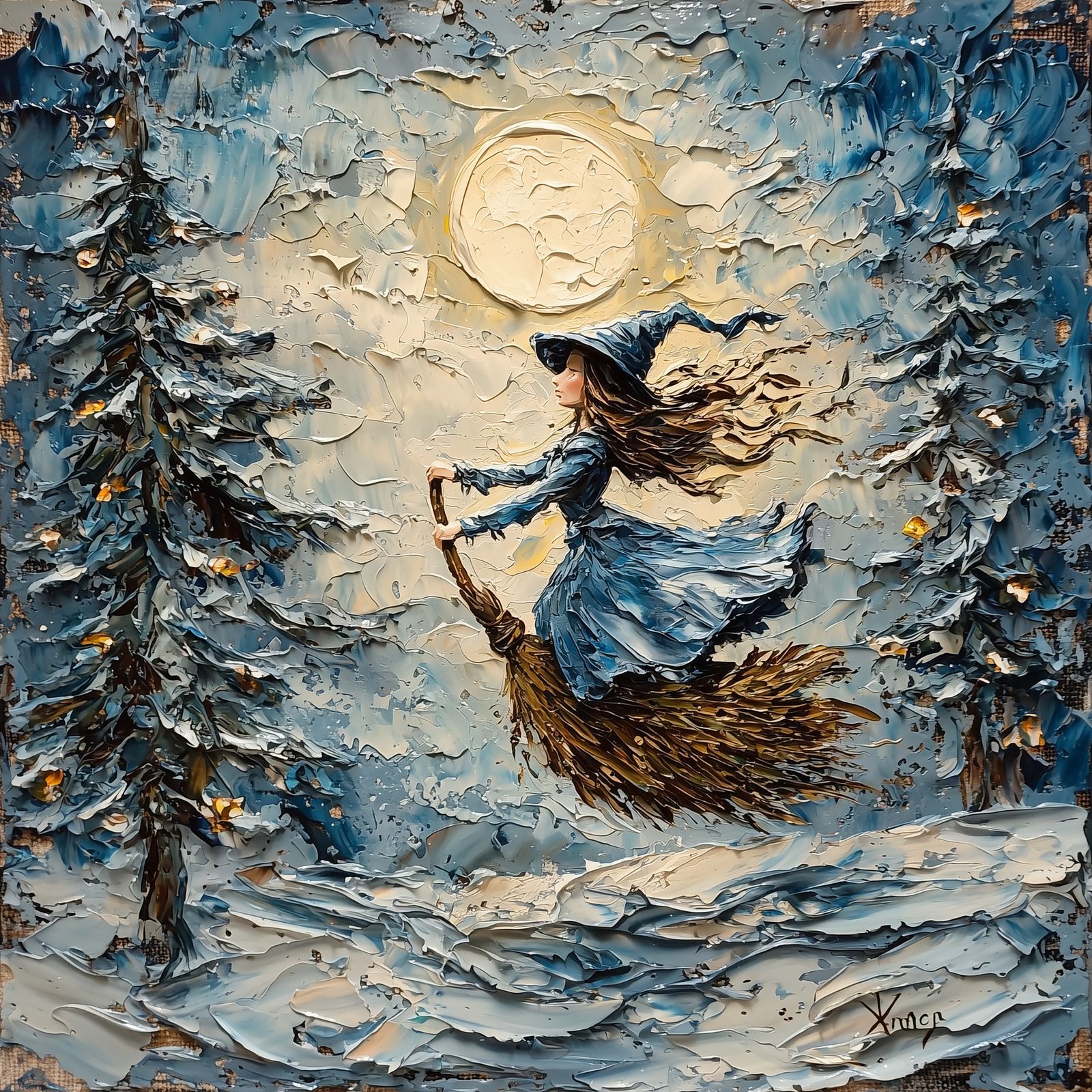 Bewitched Winter Moon