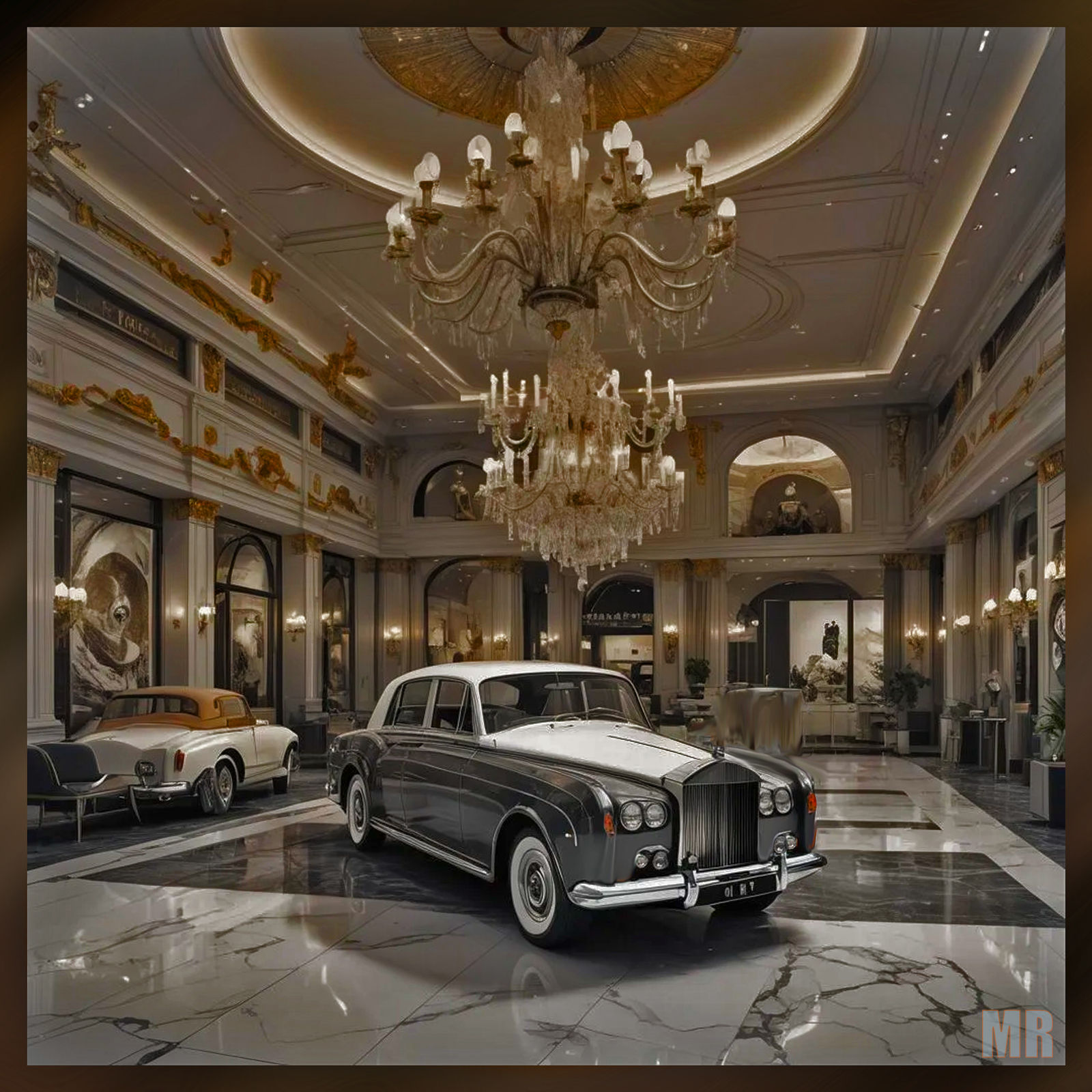 "1960´s Rolls Royce Car Dealer´s Showroom