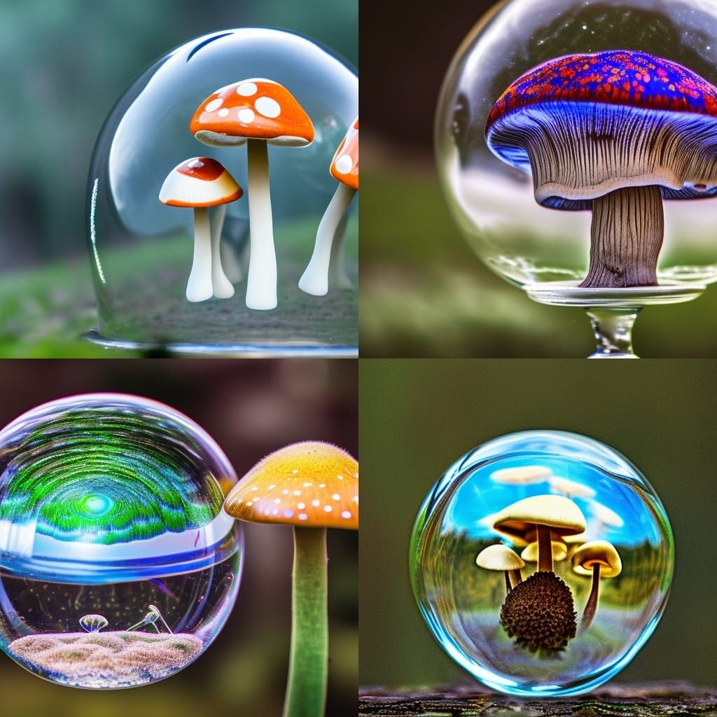 Mush in a bubble