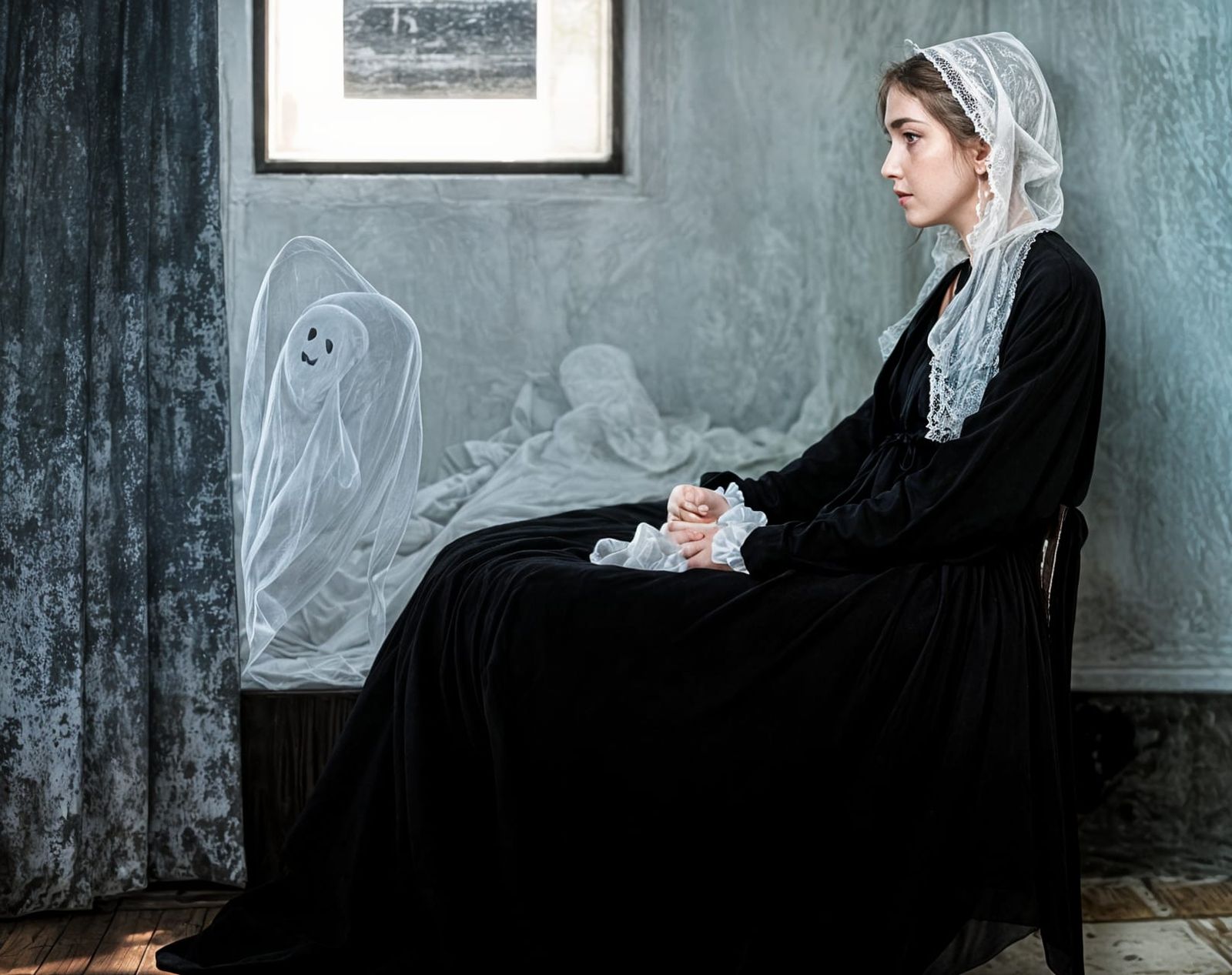 Young whistlers mother seeing ghosts