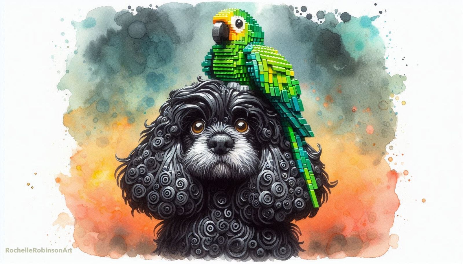 Mel and Milton - Watercolor