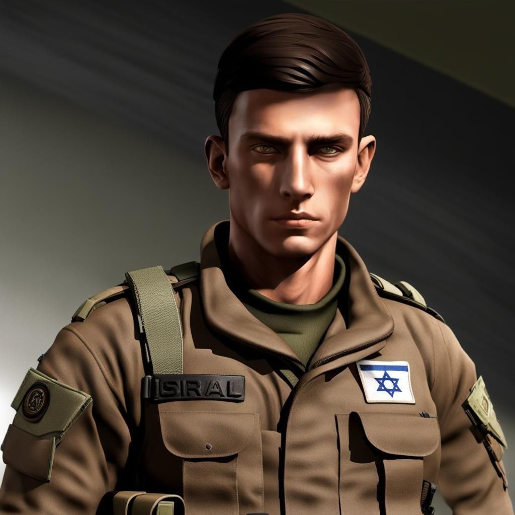 IDF Special Forces Operative in Military Base