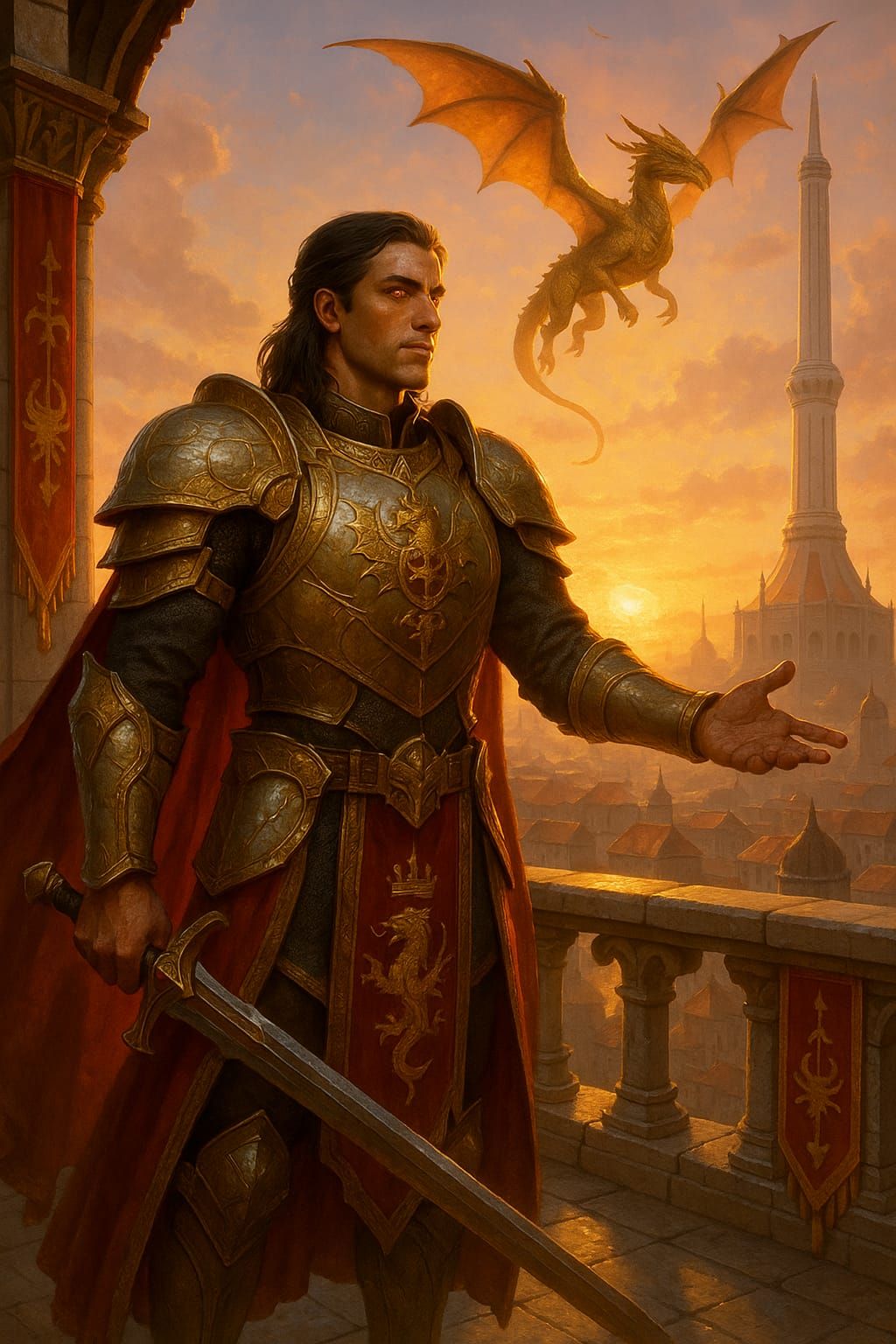 Caelum Reman and his wife; Irynia