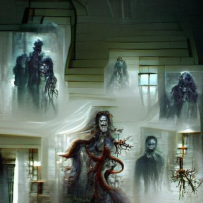 13 ghosts with different stories