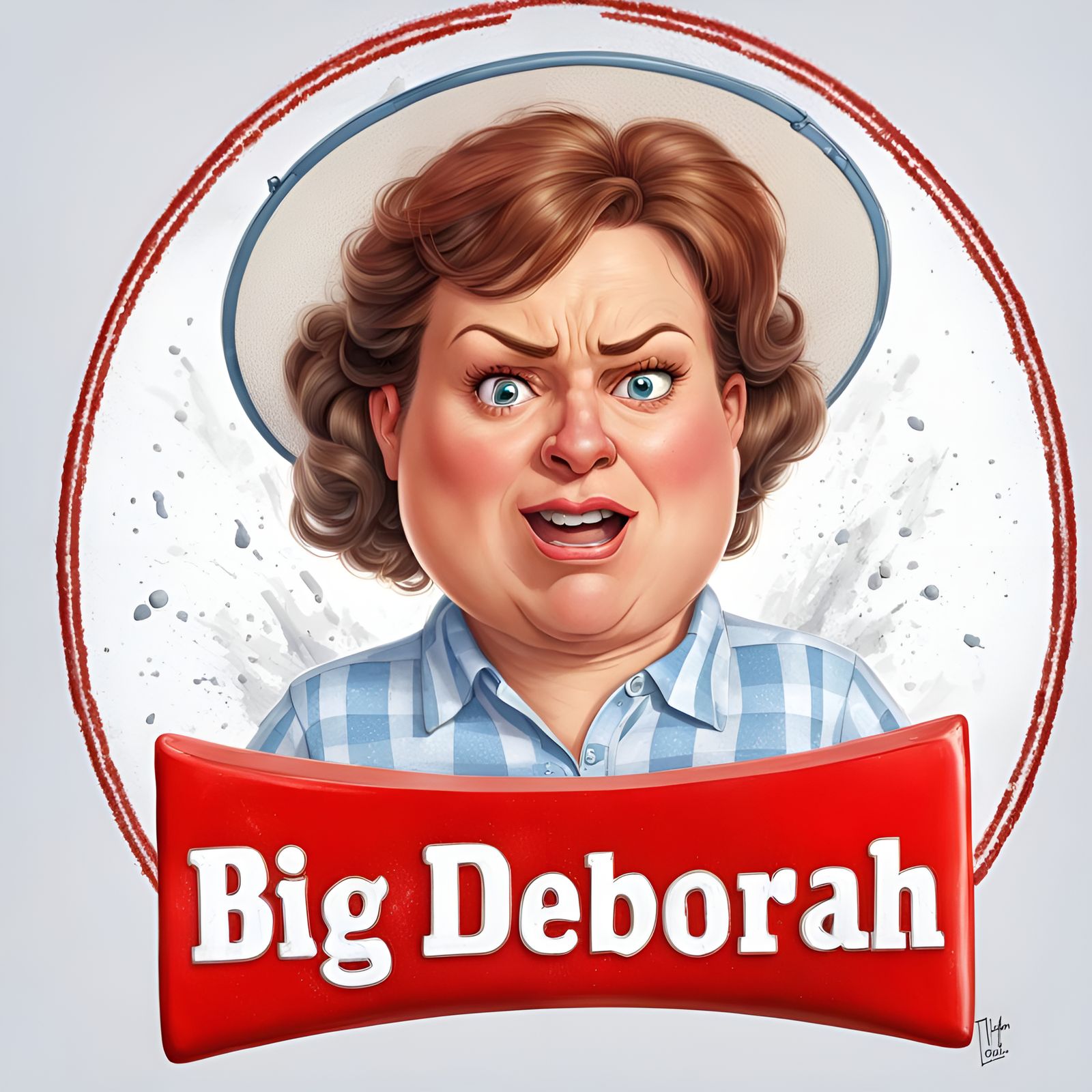Big Deborah ~ Parody - AI Generated Artwork - NightCafe Creator